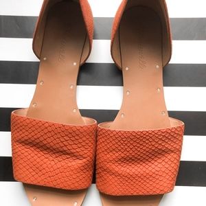 Madewell Thea Embossed Leather Sandal